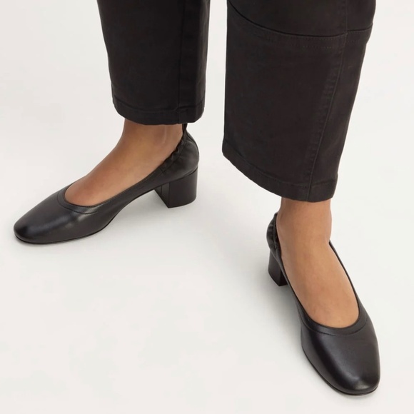 EVERLANE The Day Heel in Black - 9.5 - Picture 2 of 12